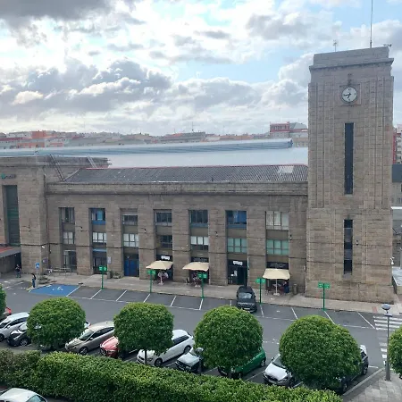 Ferrocarril Apartment A Coruna